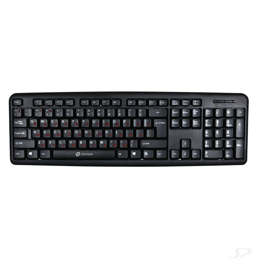 Клавиатура Oklick 90MV2 Keyboard black USB [1185967] - 79368
