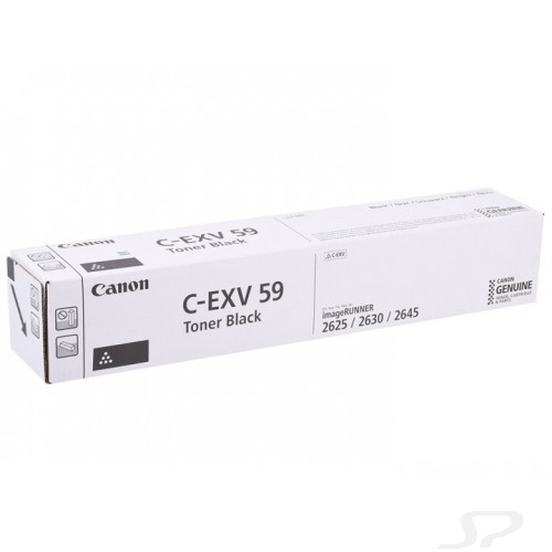 Тонер C-EXV 59 черный для Canon iR 2625/2630/2645, 30К (О) 3760C002 - 103751