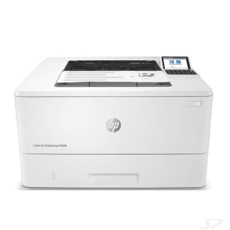 Лазерный принтер HP M406dn с черно-белой печатью - 87632