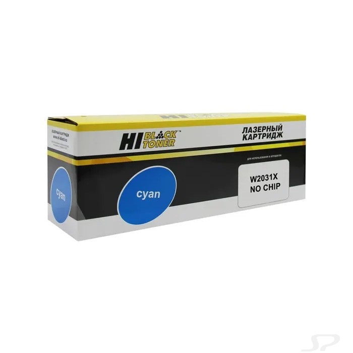 Hi-Black W2031X Тонер-картридж (HB-W2031X) для HP Color LaserJet Pro M454dn/M479dw, №415X, №415X, C, БЕЗ ЧИПА - 100178