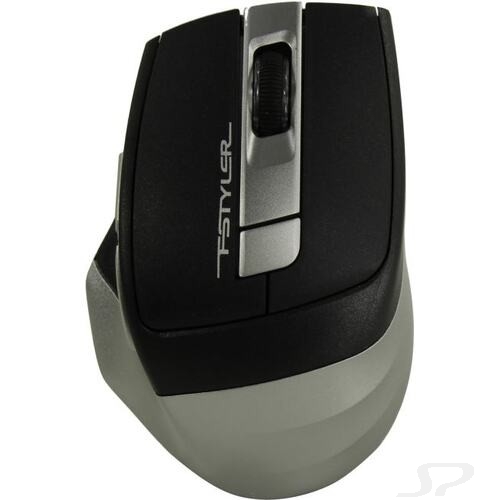 Мышь беспроводная A4Tech Fstyler FB35 , серый , оптическая, 2000dpi, BT/Radio, USB, 6 кнопок - 93696