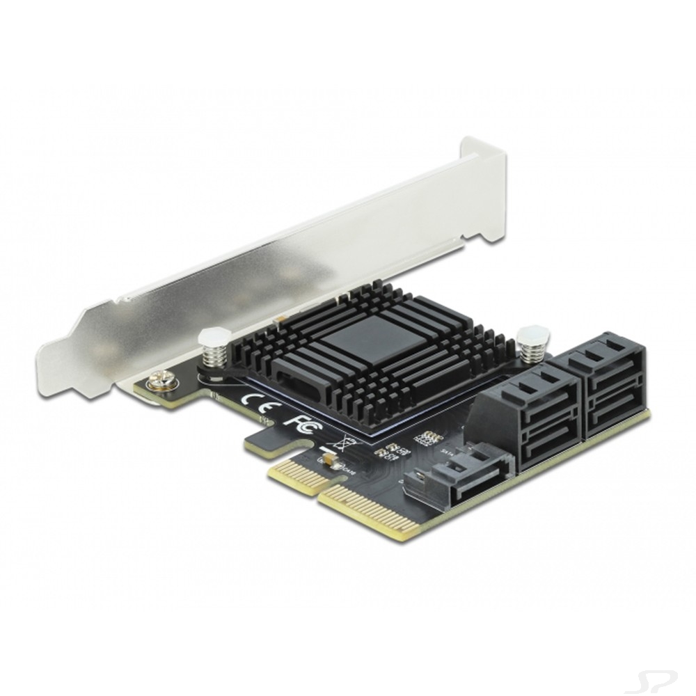 ORIENT J585S5, Контроллер PCI-Ex4 v3.0, SATA3.0 6Gb/s, 5-port int, JMicron JMB585 chipset, oem - 91144