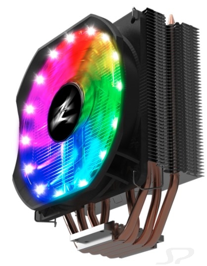 Cooler Zalman CNPS9X Optima RGB Soc-AM4/1151/1200 4-pin 16-26dB Al+Cu 180W 594gr LED Ret - 90964