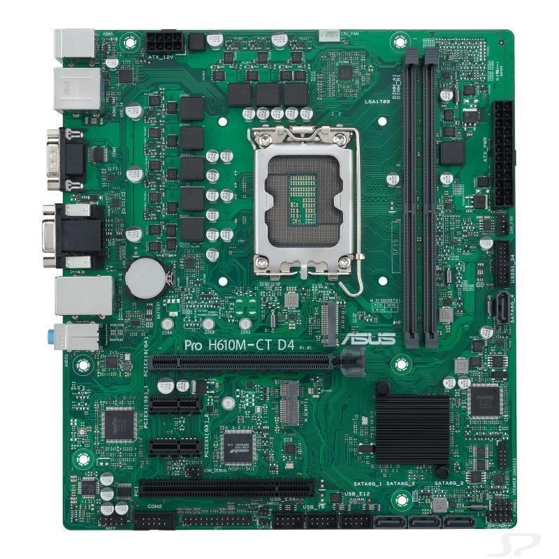 Материнская плата Asus PRO H610M-C D4-CSM - 90604