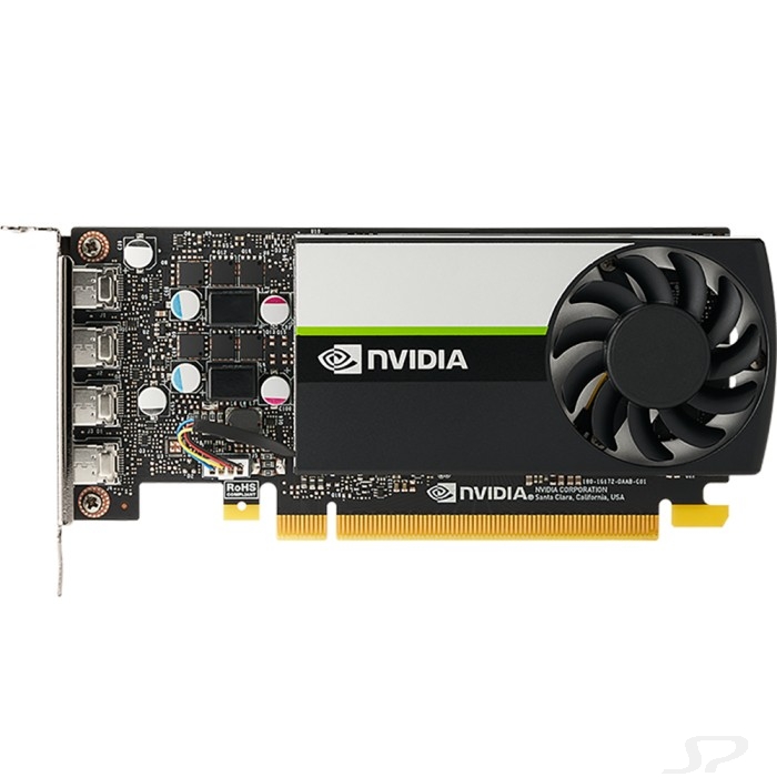 Видеокарта nVIDIA T1000 4Gb RTL ATX+LP Bracket 900-5G172-2550-000 - 90787