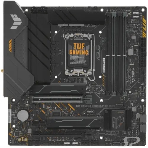Asus TUF GAMING B660M-PLUS WIFI {Intel B660,LGA 1700,mATX (uATX)} - 98047