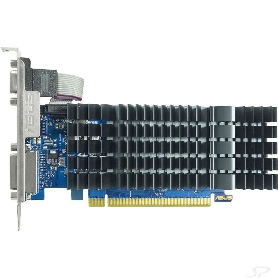 Видеокарта Asus PCI-E GT710-SL-2GD3-BRK-EVO NVIDIA GeForce GT 710 2048Mb 64 DDR3 954/5012 DVIx1 HDMIx1 CRTx1 HDCP Ret low profile - 91817