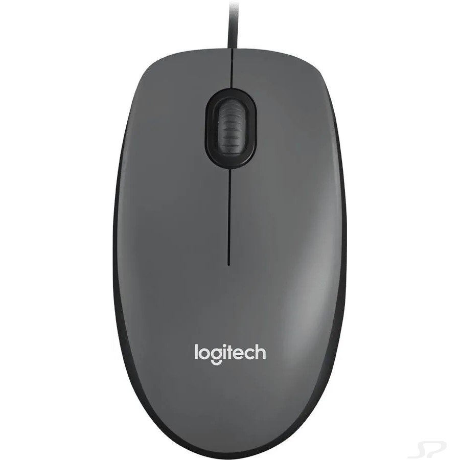 Мышь проводная Logitech M90 black (USB1.1, оптическая, 1000dpi, 2but) (910-001795) - 104182