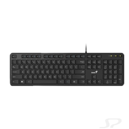 Клавиатура проводная Genius SlimStar M200 black USB (31310019402) - 104365
